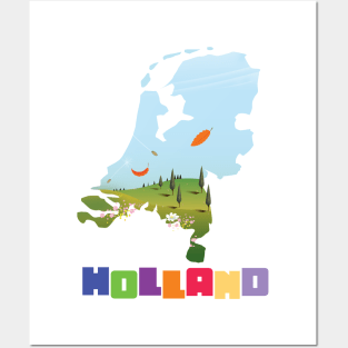 Holland Posters and Art